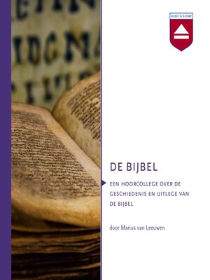 cover image of De Bijbel
